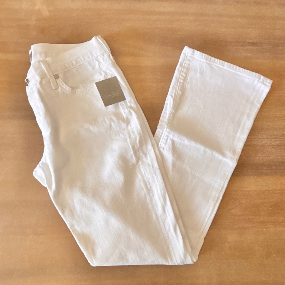 Citizen of Humanity Emannuelle Slim Boot Cut Jeans White, Sz 29 Petite, NWT